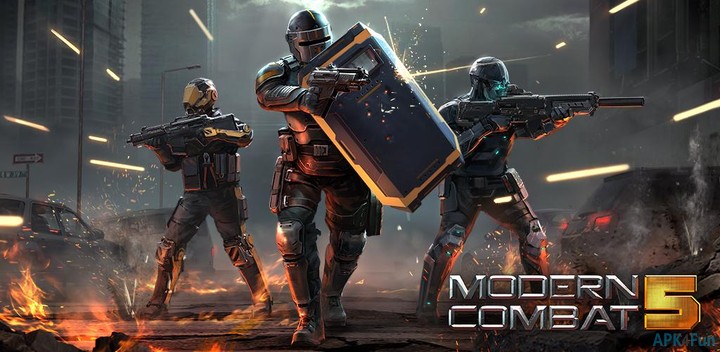Modern combat 5 apk data free download for android full version